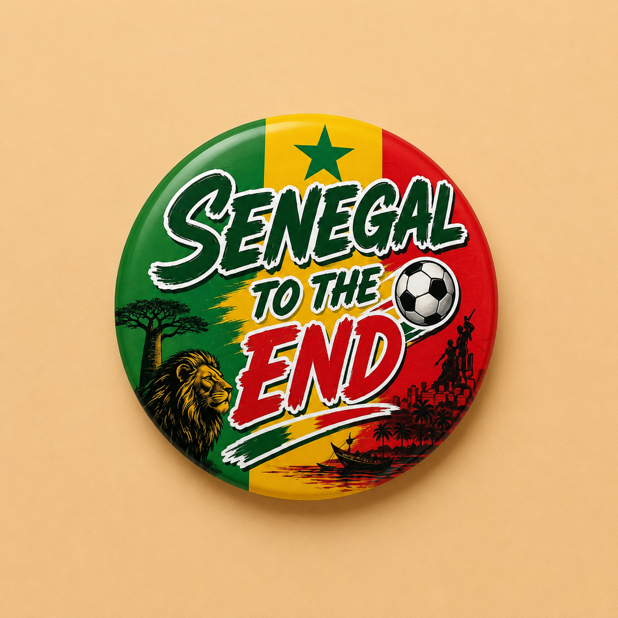 Senegal Pins